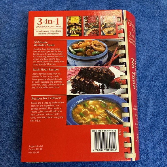 Meals in no time recipe cookbook with colored photos - Picture 2 of 2